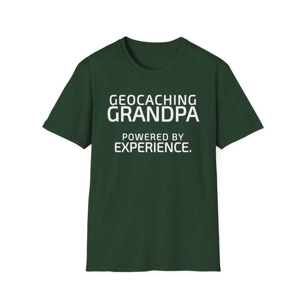Geocaching Grandpa T-Shirt (Multiple Colors) - Click to Purchase