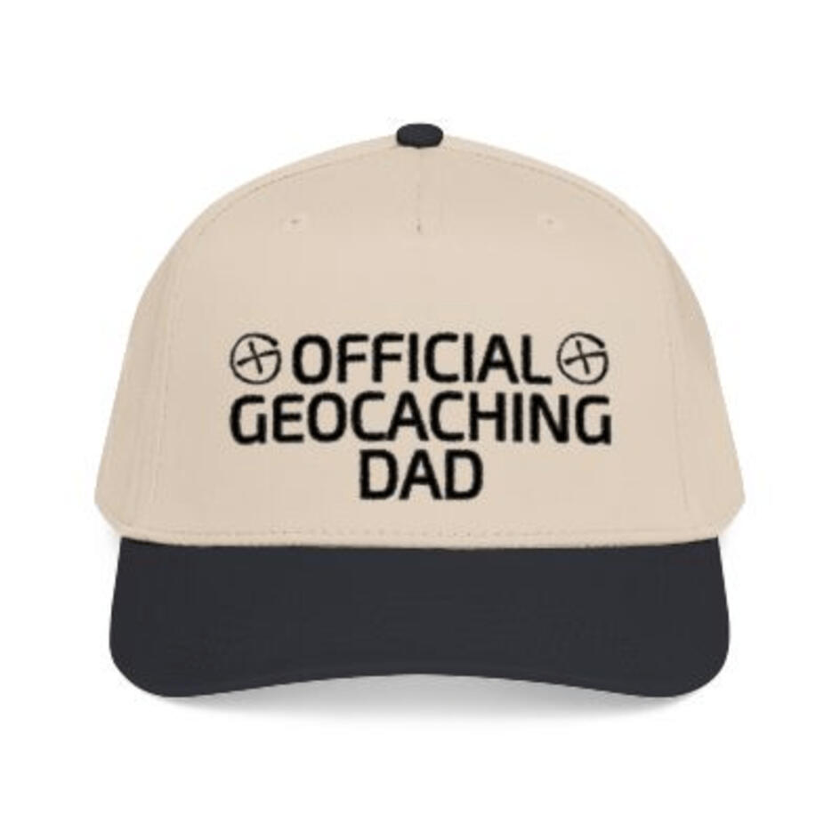 [Official Geocaching Dad Mid Profile Baseball Cap (Multiple Colors) $25.99 NOW $20.79 PURCHASE HERE