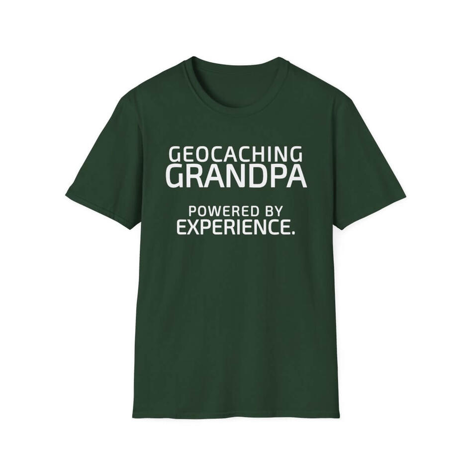 Geocaching Grandpa T-Shirt (Multiple Colors) $19.99