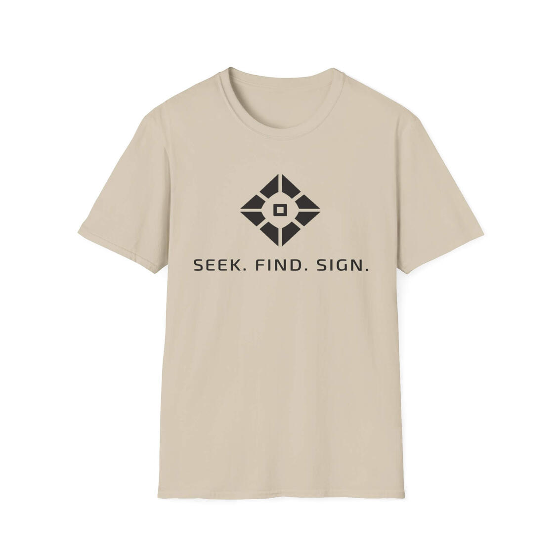 Seek.Find.Sign Front and Back Logo T-Shirt (Multiple Colors) $24.99